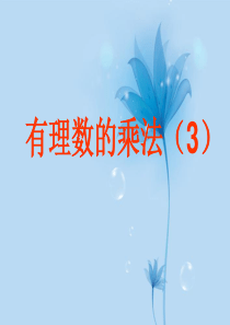 四川省蓬溪外国语实验中学七年级数学上册_2.9.2有理数的乘法运算律(2课时)_华东师大版