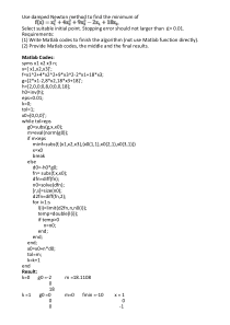 matlab阻尼牛顿法例题