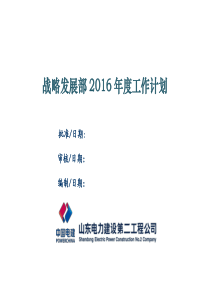 2016战略发展部规划00版