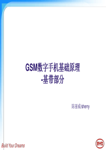 GSM数字手机基础原理-BB