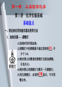 江西省鹰潭市2013届高考化学复习 第一章 第1讲 化学实验基础课件 新人教版