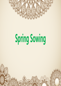 Spring-Sowing(1-2)春耕