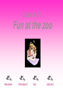 英语：Unit 3 《Amazing Animals》lesson 21课件(2)(冀教版八年级下)