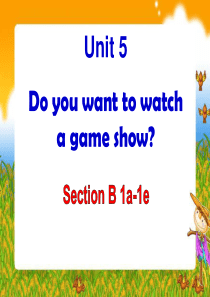 《Do you want to watch a game show》PPT课件5