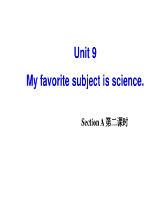 新人教版七年级英语上册unit9 Section A 2d―3c