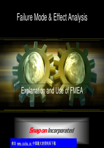 aad.FMEA培训-Explanation and Use of FMEA(ppt 24)英文版