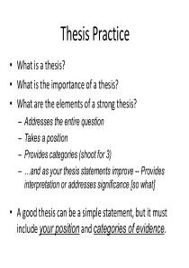 Thesis Practice - therailsplitter - home论文的实践thera