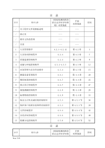 公司企业程序文件