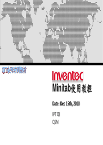 Minitab使用教程