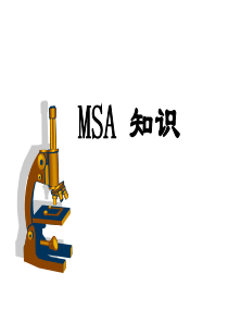 MSA信息解读(经典)