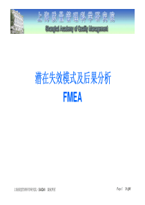 FMEA与因果矩阵