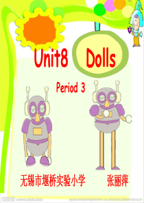 Unit8 Dolls period 3