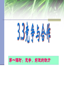 3.3公开课《竞争与合作》课件