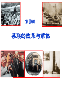 九下历史第五单元社会主义国家的改革与演变(10、11课)