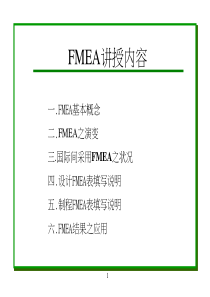 FMEA失效模式与效应分析(第三版)