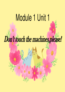 《Dont-touch-the-machinesplease!》PPT课件