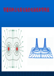 等量同种点电荷电场的电场线和等势面