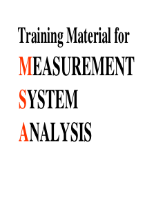 training material for msa