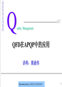 QFD在APQP中的应用教程--cm448245