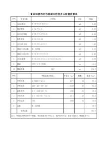 混凝土雨水污水检查井工程量计算