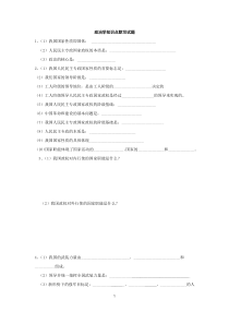 2019高考政治知识点总结默写含答案