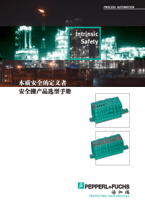 德国倍加福-P+F安全栅选型手册-最新