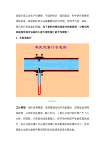 各种化工流量计工作原理