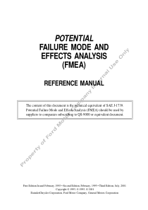 PotentialFailureModeAndEffectsAnalysis(FMEA)(1)