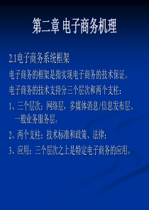 第二章 电子商务运行机理