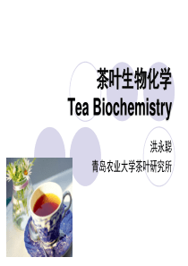 第四章 红茶制造化学(8学时)-第四节(2学时)