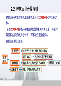 2.2 建筑面积计算规则