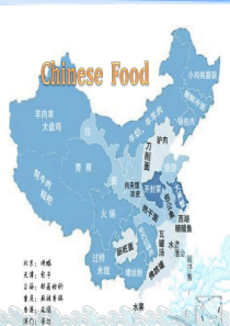 中国美食英语演讲