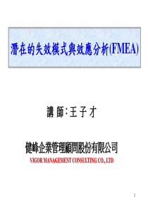 潛在的失效模式與效應分析(FMEA)