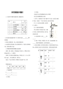 高中生物实验设计专题练习