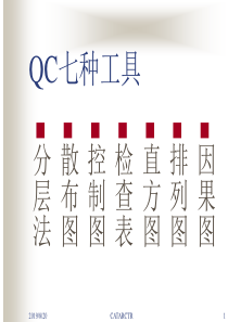 1、QC七大手法