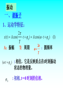 振动和波动习题课