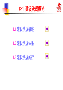 ch1建设法规概论