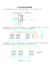 2、北大青鸟消防设备接线图