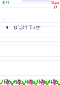 QCC活动推行培训教材(0)