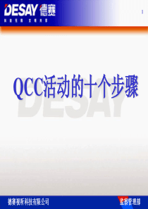 QCC活动的十个步骤