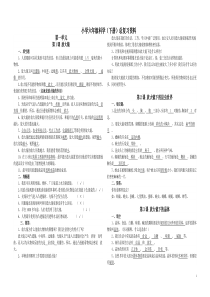 小学六年级科学下册总复习资料