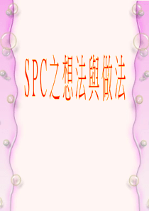 SPC之想法与做法