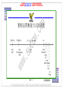 SPC制程管制4天课程第一版(推荐pdf92)