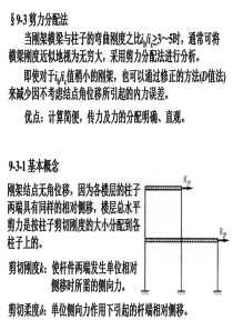 朱明zhubob结构力学9-3-1剪力分配法