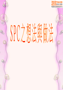 SPC之想法与做法(PPT 47页)