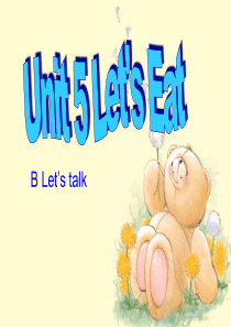 小学英语三年级上册Unit5-B-lets-talk