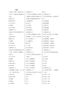 方剂学题库大全