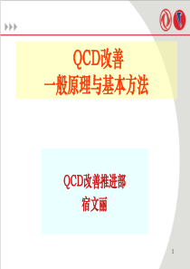 QCD改善一般原理和基本方法