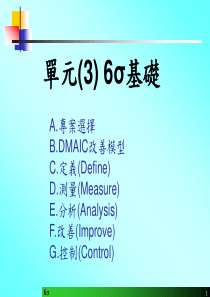 (3)6σ基礎