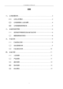 中兴通讯股份公司财务分析